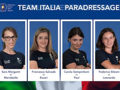 Parigi 2024: il Team Italia del Paradressage